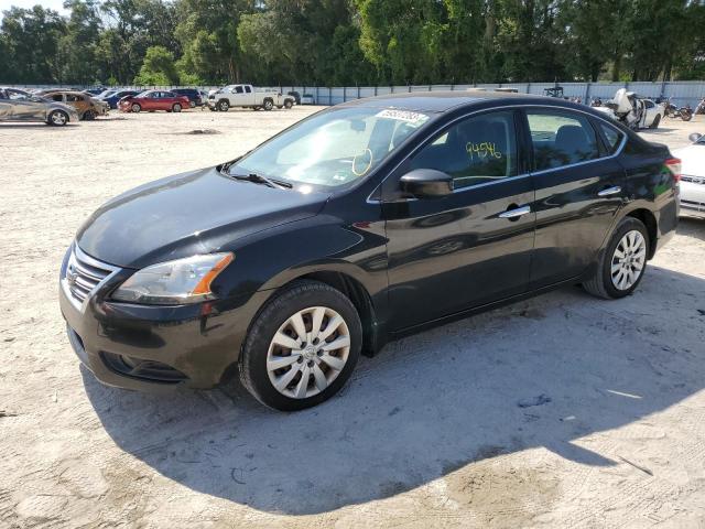 NISSAN SENTRA S 2015 with VIN 3N1AB7AP2FL690822 - Photo from auction
