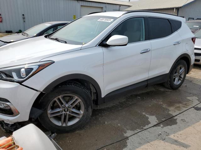 HYUNDAI SANTA FE S 2017 with VIN 5NMZU3LB2HH027058 - Photo from auction