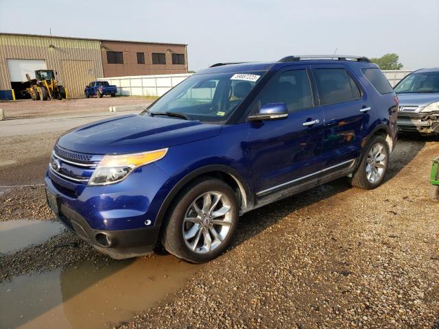 FORD EXPLORER L 2014 with VIN 1FM5K8F80EGA89705 - Photo from auction