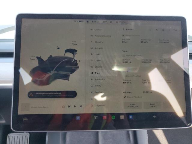 Photo 9 from auction – 2022 TESLA MODEL 3 with VIN 5YJ3E1EB3NF285588