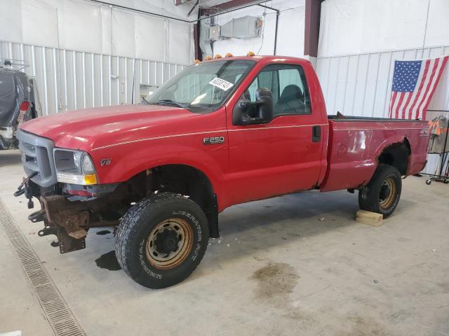 FORD F250 SUPER 2002 with VIN 1FTNF21L32EA04039 - Photo from auction