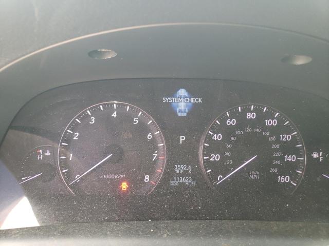 Photo 9 from auction – 2007 LEXUS LS 460 with VIN JTHBL46F275041826