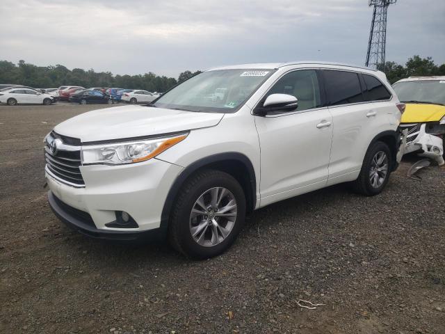 TOYOTA HIGHLANDER 2014 with VIN 5TDJKRFH6ES044590 - Photo from auction