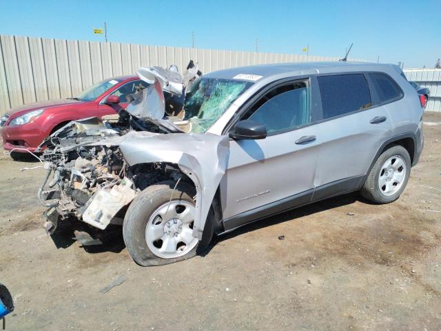 JEEP CHEROKEE S 2017 with VIN 1C4PJLAB3HD235736 - Photo from auction