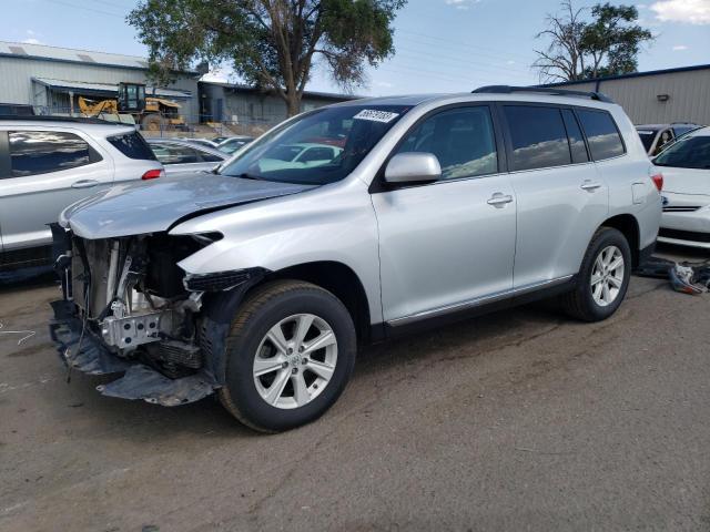 TOYOTA HIGHLANDER 2013 with VIN 5TDBK3EH6DS262367 - Photo from auction