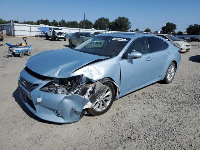 LEXUS ES 300H 2013 with VIN JTHBW1GG5D2007969 - Photo from auction