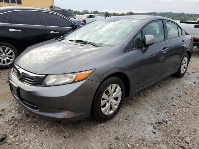 HONDA CIVIC LX 2012 with VIN 2HGFB2F54CH306445 - Photo from auction
