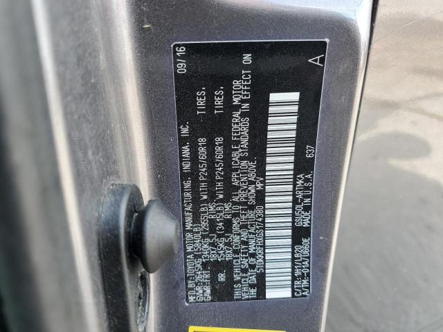 Photo 14 from auction – 2016 TOYOTA HIGHLANDER with VIN 5TDKKRFHXGS174380