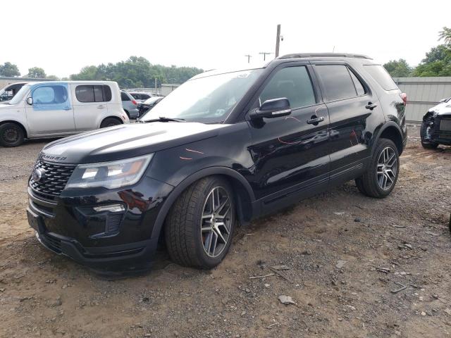 FORD EXPLORER S 2018 with VIN 1FM5K8GT1JGB83234 - Photo from auction