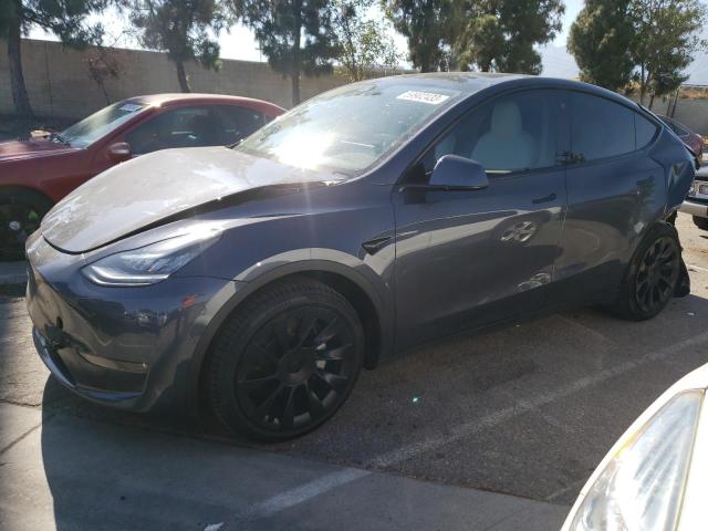 TESLA MODEL Y 2020 with VIN 5YJYGDEE1LF018541 - Photo from auction