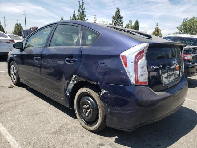 Photo 2 from auction – 2012 TOYOTA PRIUS with VIN JTDKN3DUXC1603349