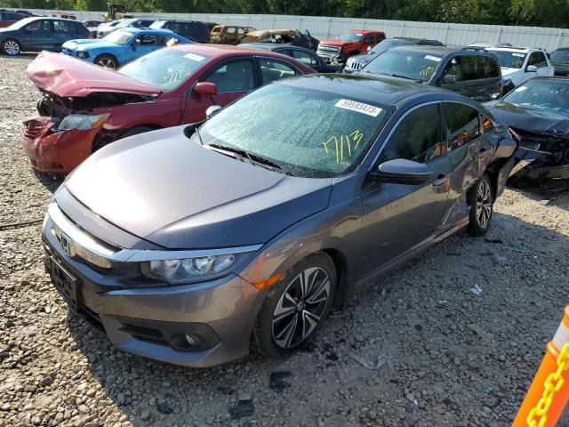 HONDA CIVIC EX 2017 with VIN 19XFC1F37HE014313 - Photo from auction