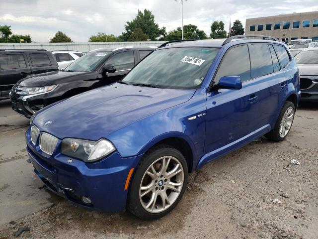 BMW X3 3.0SI 2007 with VIN WBXPC934X7WF21815 - Photo from auction