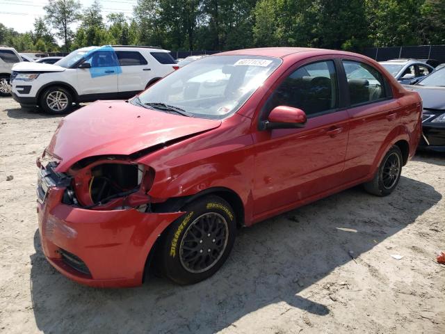 CHEVROLET AVEO LS 2011 with VIN KL1TD5DE7BB195341 - Photo from auction