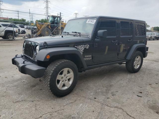 JEEP WRANGLER U 2017 with VIN 1C4BJWDG9HL592637 - Photo from auction