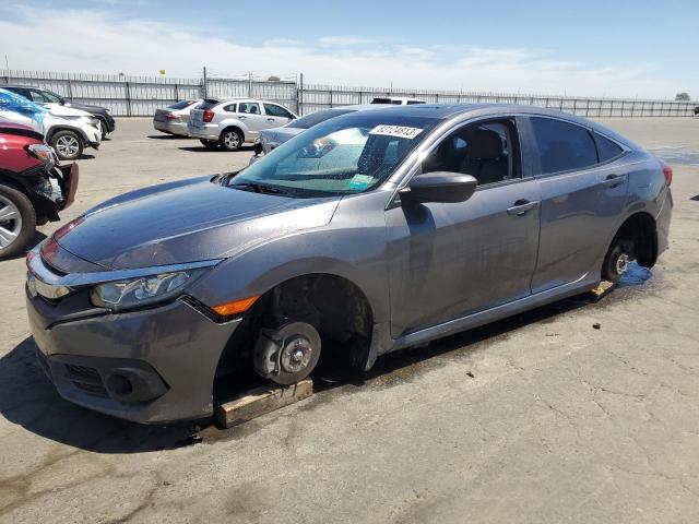 HONDA CIVIC EXL 2017 with VIN 19XFC1F77HE008790 - Photo from auction