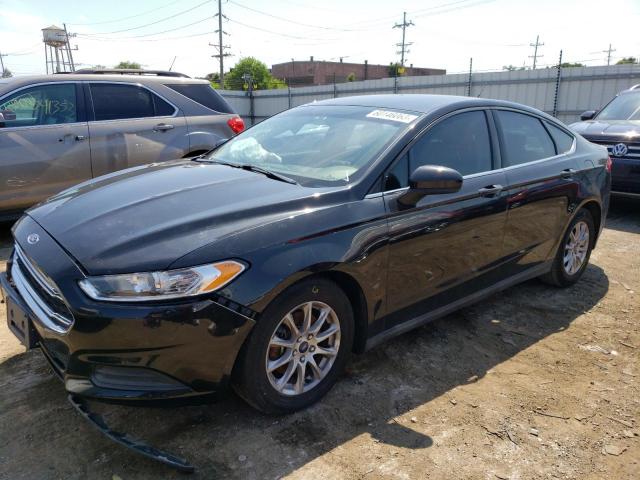 FORD FUSION S 2015 with VIN 3FA6P0G77FR124418 - Photo from auction