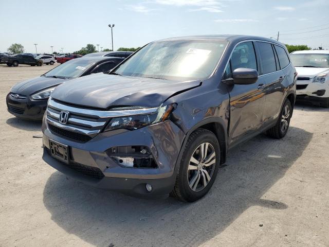 HONDA PILOT EXL 2018 with VIN 5FNYF6H56JB072537 - Photo from auction