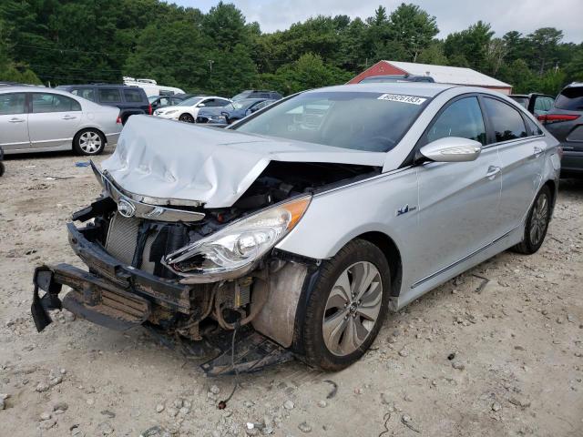 HYUNDAI SONATA HYB 2015 with VIN KMHEC4A40FA126217 - Photo from auction