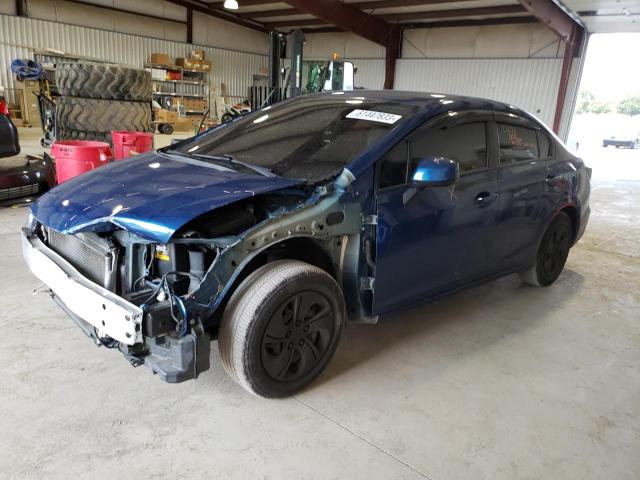 Photo 1 from auction – 2013 HONDA CIVIC LX with VIN 19XFB2E55DE093275