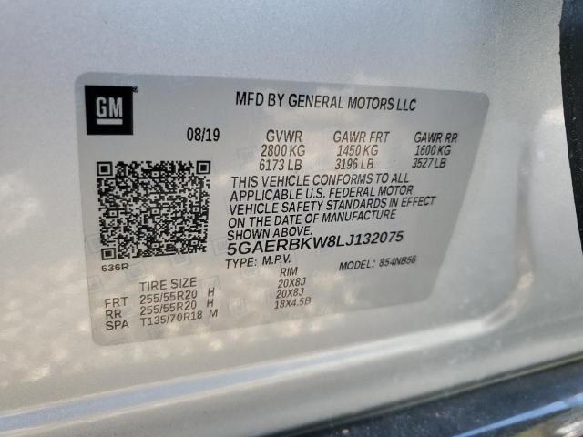 Photo 14 from auction – 2020 BUICK ENCLAVE ES with VIN 5GAERBKW8LJ132075