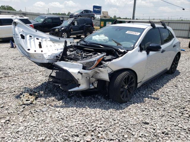TOYOTA COROLLA SE 2021 with VIN JTND4MBEXM3106686 - Photo from auction