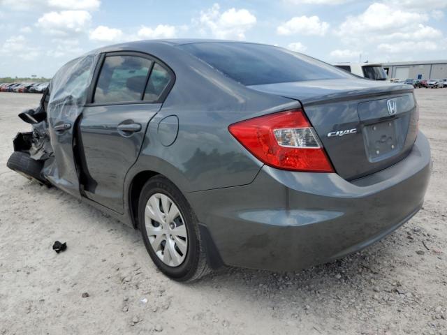 Photo 2 from auction – 2012 HONDA CIVIC LX with VIN 19XFB2F53CE100303