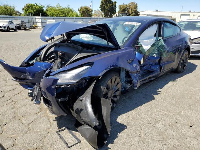TESLA MODEL 3 2023 with VIN 5YJ3E1ECXPF594275 - Photo from auction