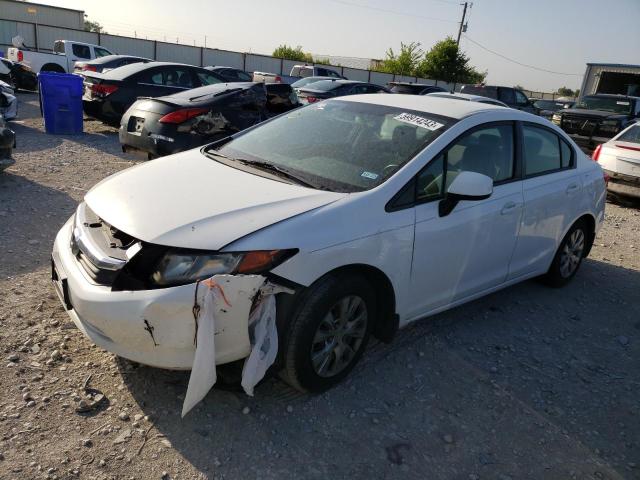 HONDA CIVIC LX 2012 with VIN 2HGFB2F56CH569973 - Photo from auction