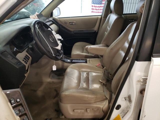 Photo 7 from auction – 2002 TOYOTA HIGHLANDER with VIN JTEHF21A220092750