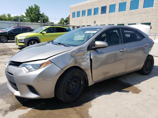 TOYOTA COROLLA L 2014 with VIN 5YFBURHE3EP004655 - Photo from auction