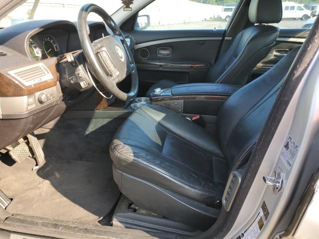 Photo 7 from auction – 2005 BMW 745 I with VIN WBAGL63585DP75742