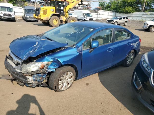 HONDA CIVIC LX 2012 with VIN 2HGFB2F53CH529219 - Photo from auction