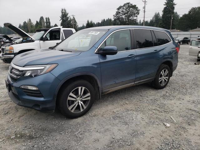HONDA PILOT EX 2016 with VIN 5FNYF6H32GB039364 - Photo from auction