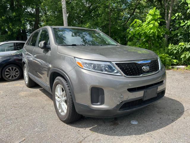 KIA SORENTO LX 2014 with VIN 5XYKTCA65EG541650 - Photo from auction