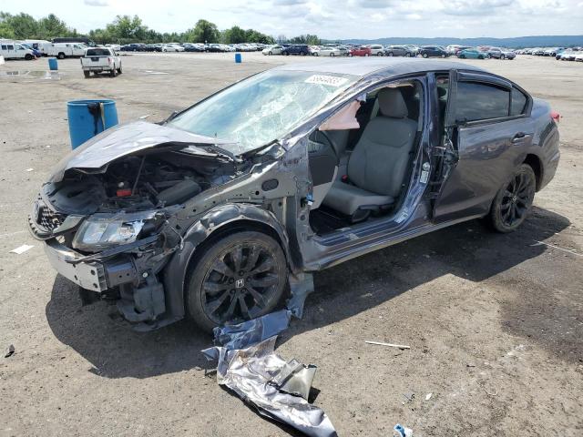 HONDA CIVIC LX 2014 with VIN 19XFB2F58EE250460 - Photo from auction