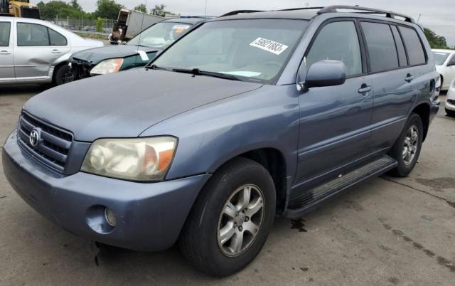 TOYOTA HIGHLANDER 2005 with VIN JTEGP21A050070680 - Photo from auction