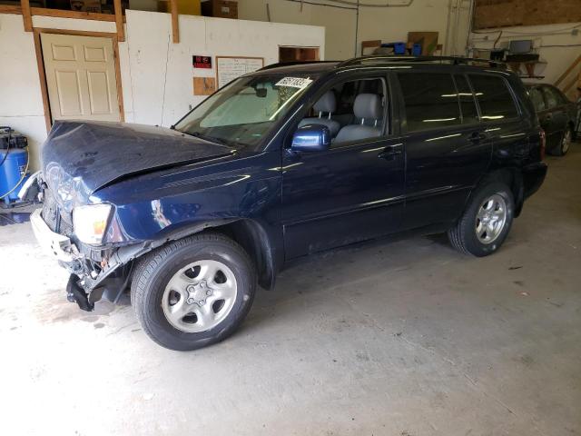 TOYOTA HIGHLANDER 2005 with VIN JTEGD21AX50117707 - Photo from auction