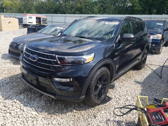 Photo 1 from auction – 2021 FORD EXPLORER X with VIN 1FMSK8DH7MGB90955