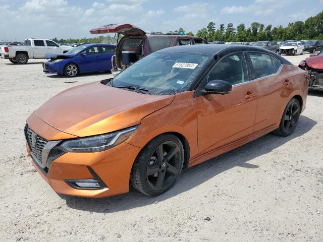NISSAN SENTRA SR 2022 with VIN 3N1AB8DV1NY259387 - Photo from auction