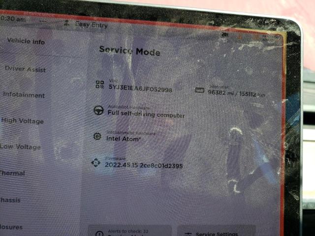 Photo 9 from auction – 2018 TESLA MODEL 3 with VIN 5YJ3E1EA6JF052998