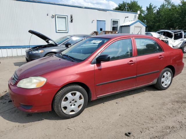 TOYOTA COROLLA CE 2003 with VIN 2T1BR32E03C000499 - Photo from auction