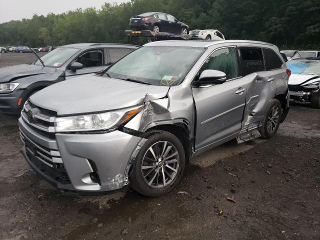 TOYOTA HIGHLANDER 2018 with VIN 5TDJZRFH0JS525604 - Photo from auction