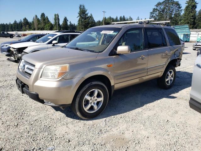 Photo 1 from auction – 2007 HONDA PILOT EX with VIN 2HKYF18407H539410