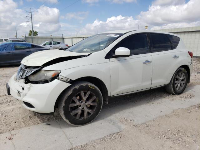 NISSAN MURANO S 2011 with VIN JN8AZ1MU2BW056345 - Photo from auction
