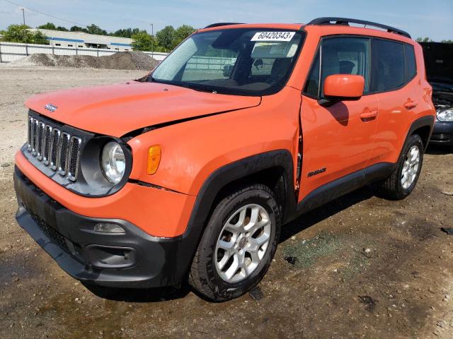 JEEP RENEGADE L 2015 with VIN ZACCJBBT5FPC34859 - Photo from auction