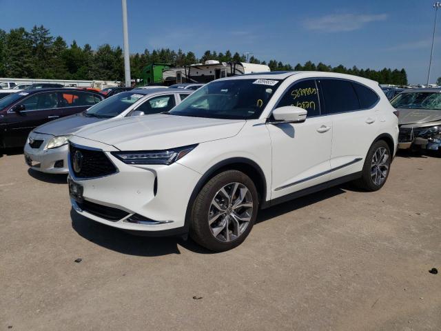 Photo 1 from auction – 2022 ACURA MDX TECHNO with VIN 5J8YE1H48NL021896