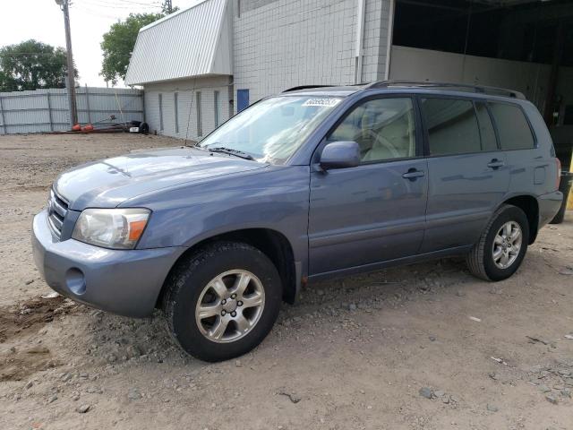 TOYOTA HIGHLANDER 2005 with VIN JTEEP21A550076742 - Photo from auction
