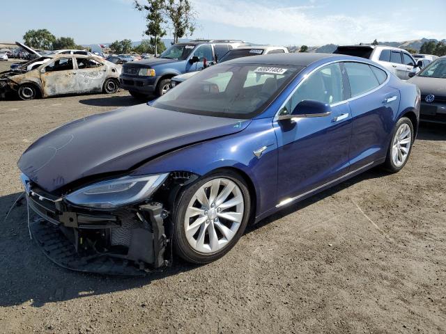 TESLA MODEL S 2018 with VIN 5YJSA1E24JF288243 - Photo from auction