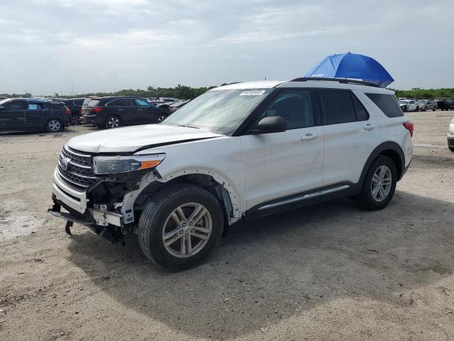 FORD EXPLORER X 2021 with VIN 1FMSK7DH9MGA56944 - Photo from auction